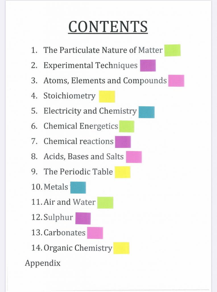 IGCSE Year 10,11 Chemistry Study Notes ( For your 