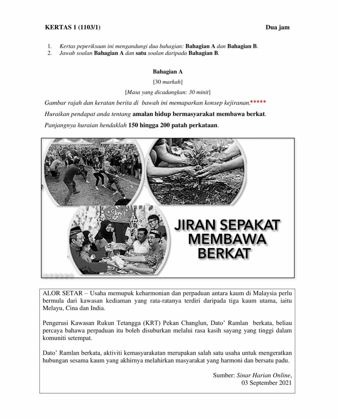 BAHASA MALAYSIA SPM RAMALAN 2021 – TestNote.com